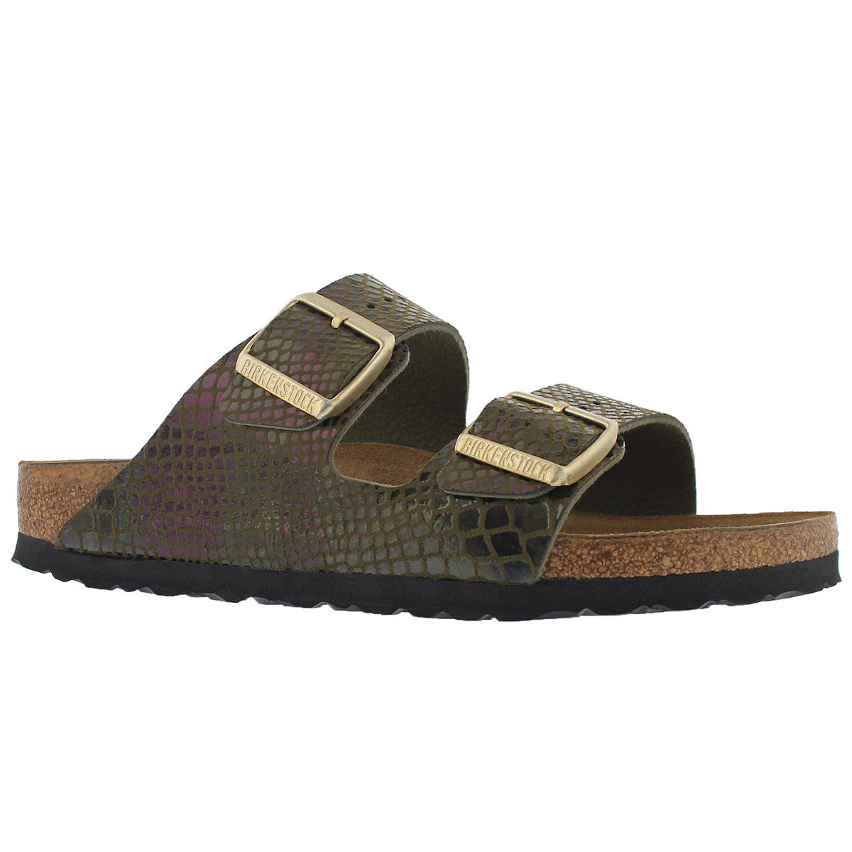 Birkenstock Women's Arizona 2 Strap Cork Footbed Sandal - Narrow | eBay