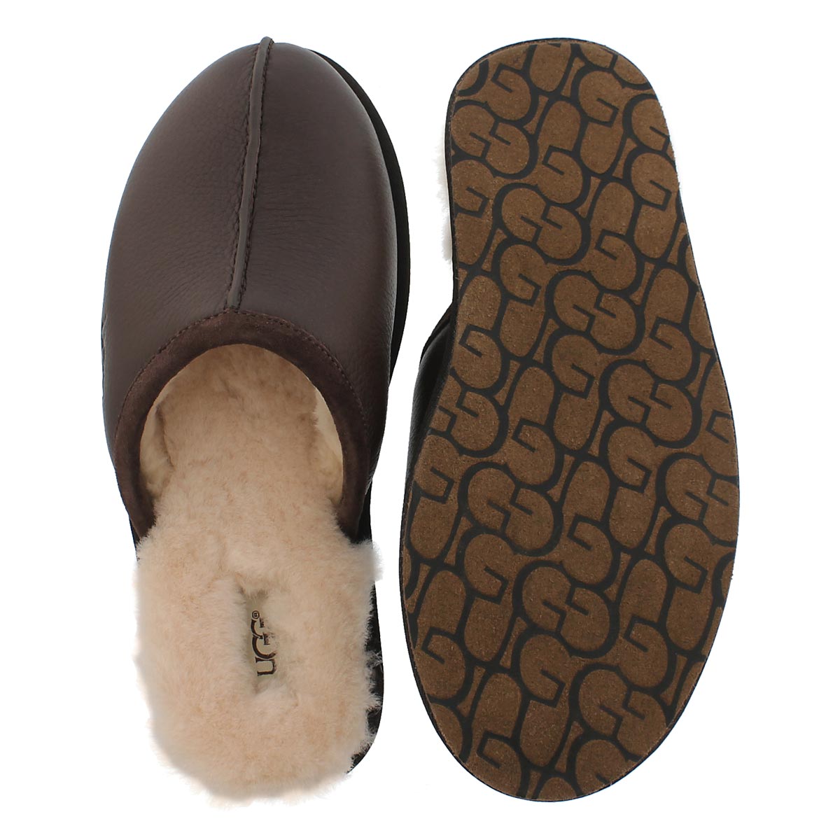 sheepskin scuff slippers