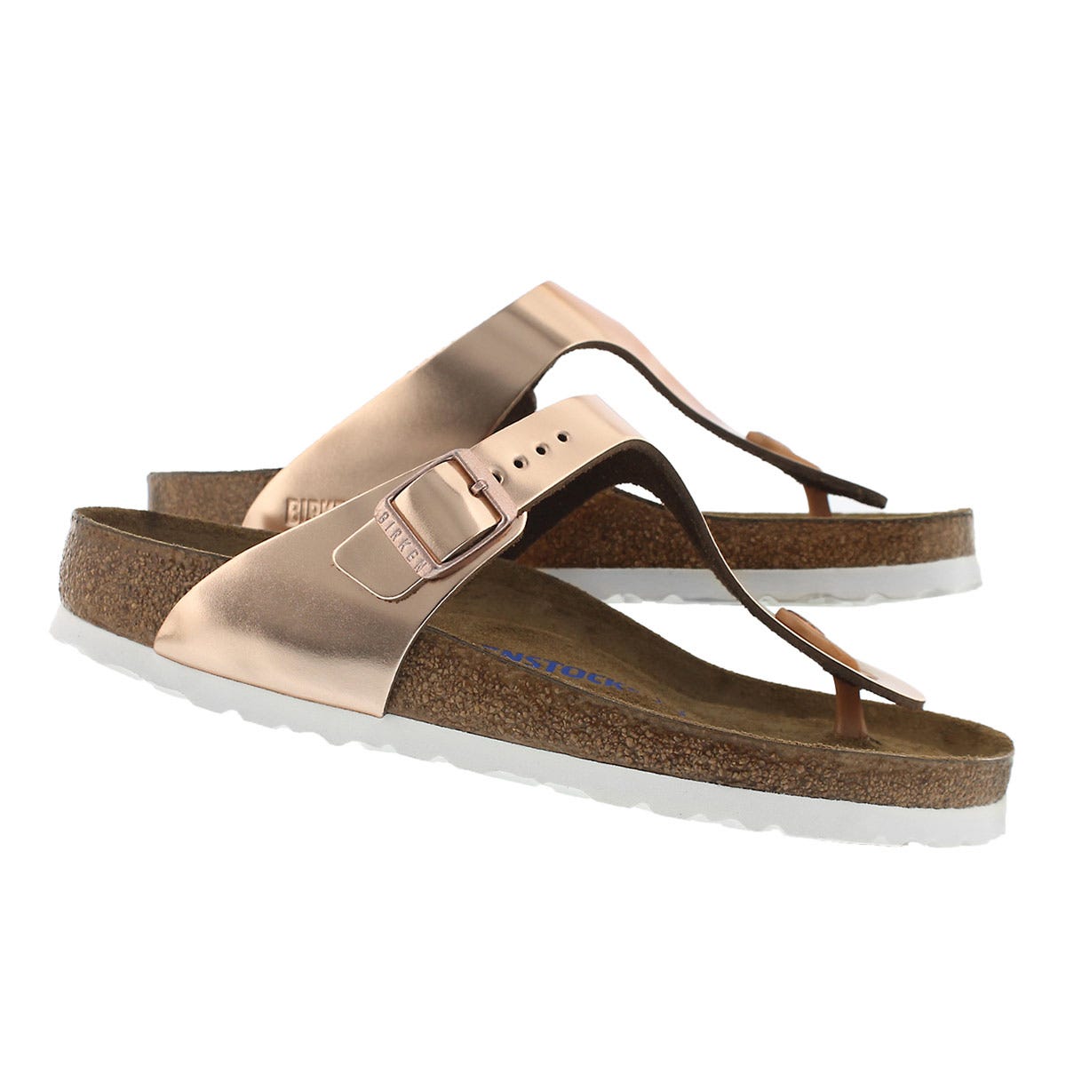 Birkenstock Women's Gizeh Soft Cork Footbed Thong Sandal | eBay