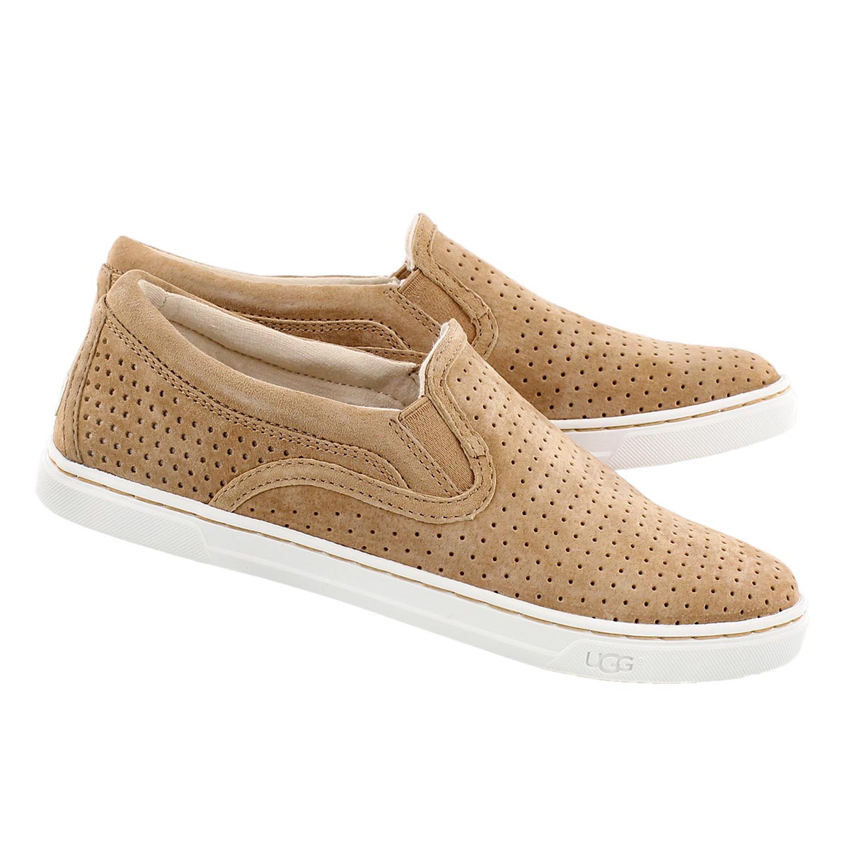 tan ugg slip ons