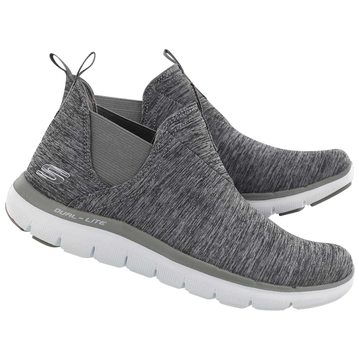 Skechers Women's Flex Appeal 2.0 High Card Double Gore Slip On High Top Sneaker | eBay