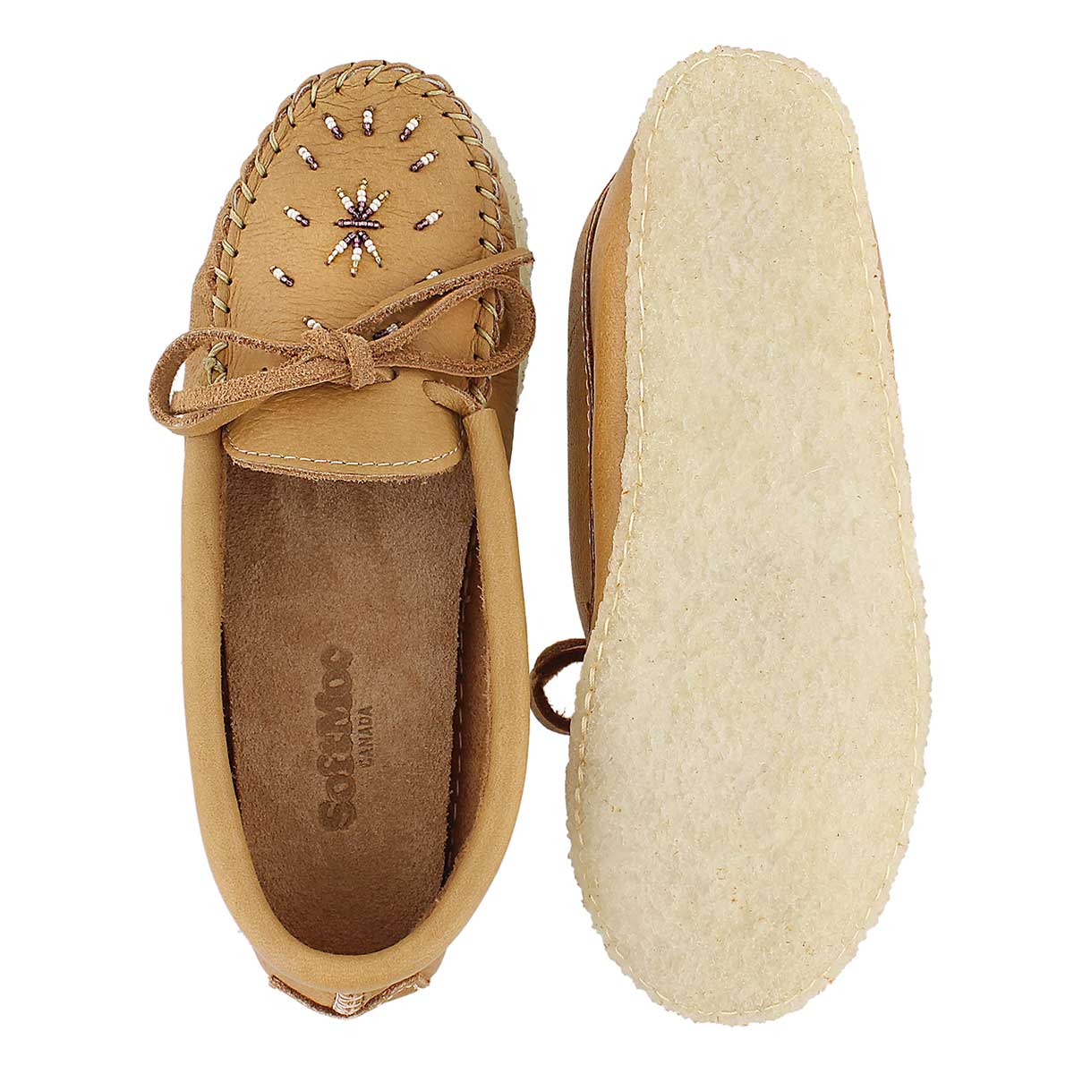 rubber sole moccasins canada