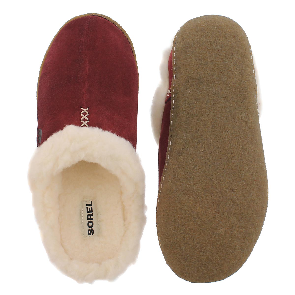 sorel gemma leather slide