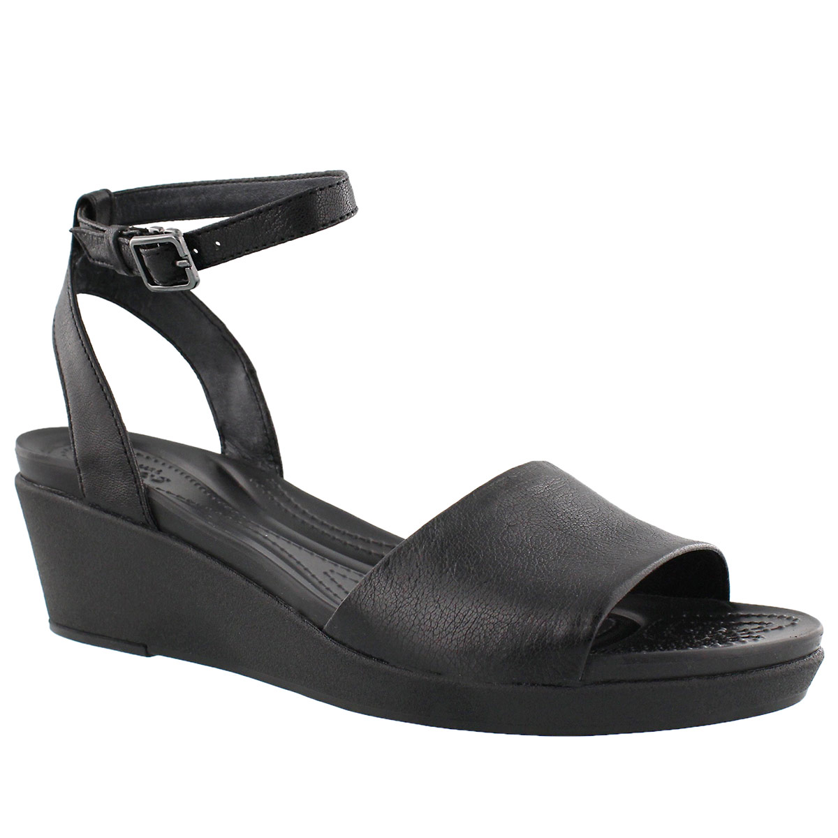 black dressy crocs