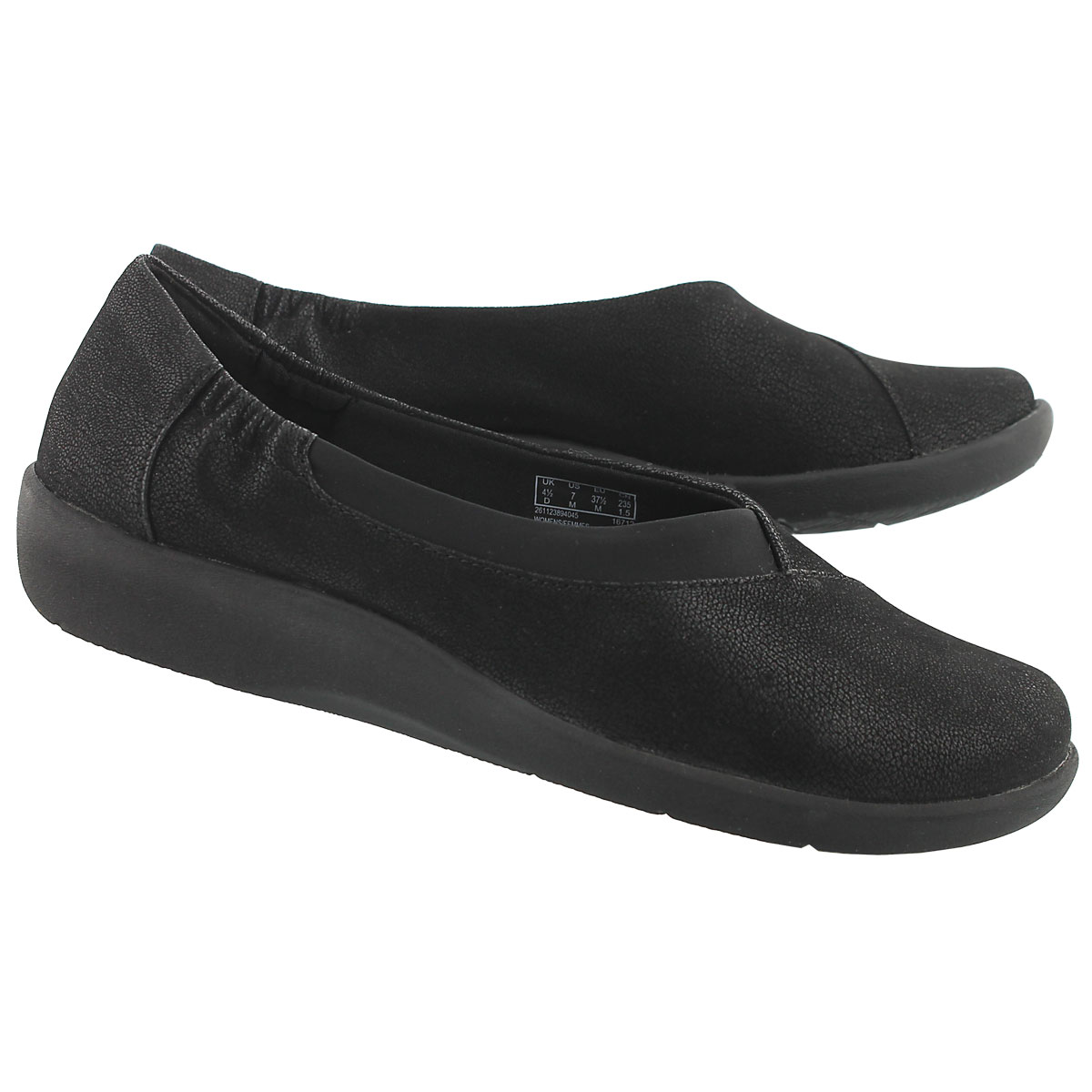 clarks womens casual slip on shoes