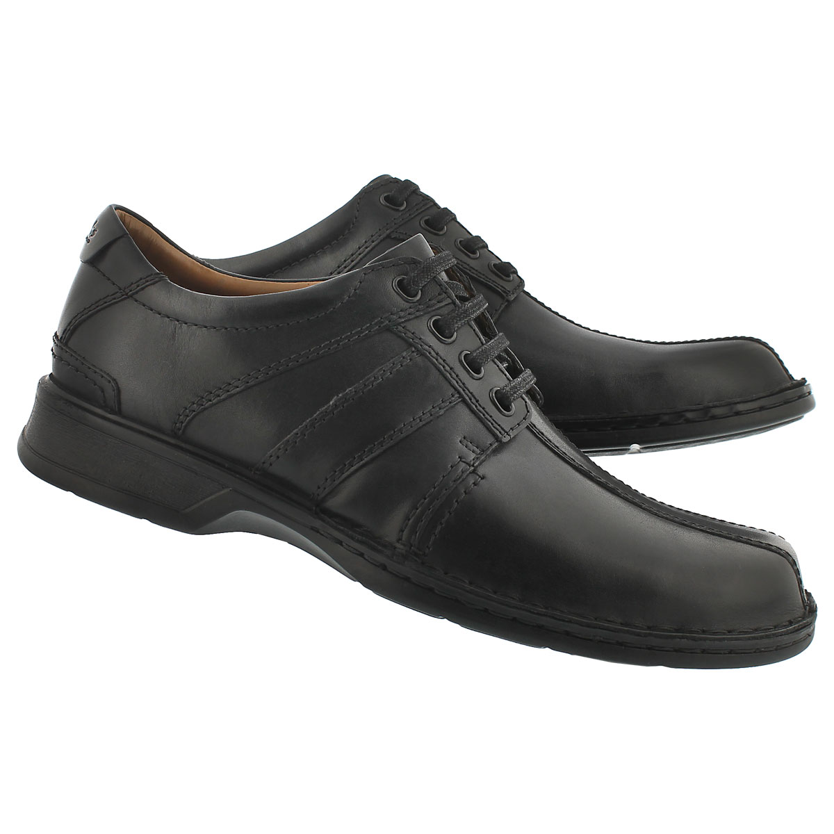 clarks men's touareg vibe oxford black