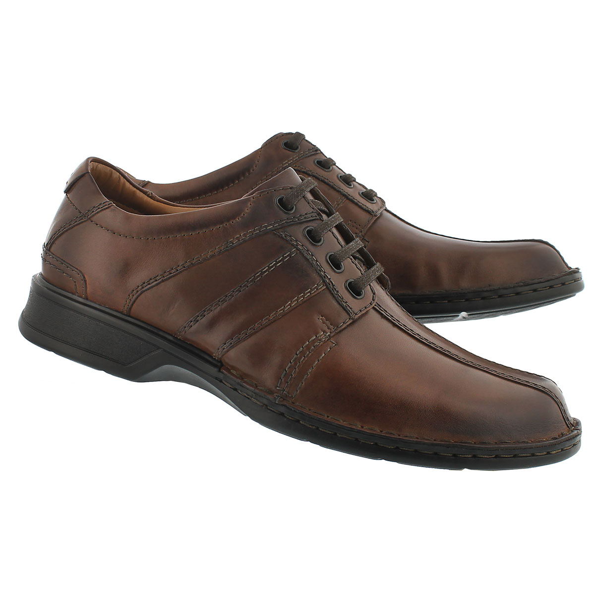 clarks men's touareg vibe oxford black