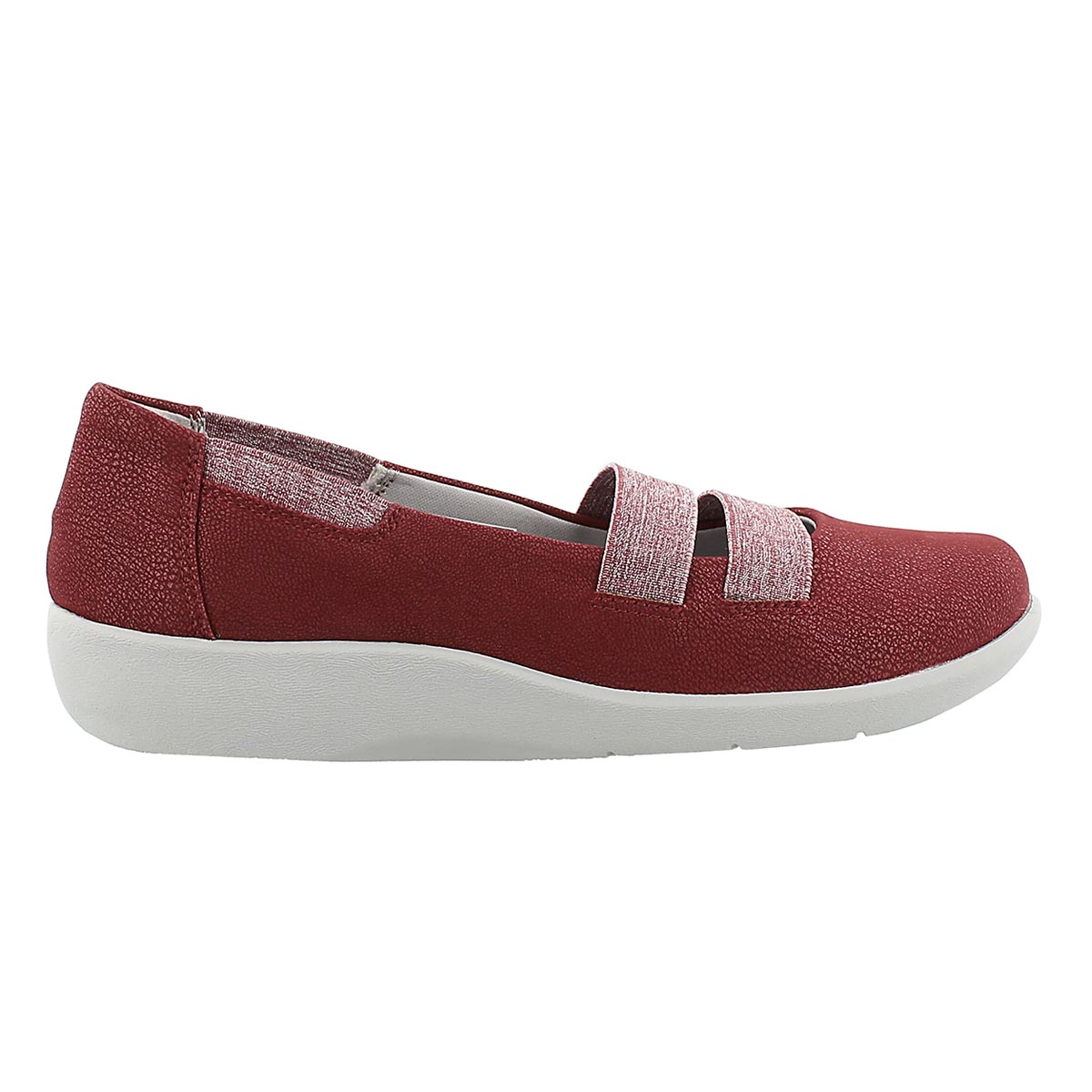 clarks womens casual slip on shoes