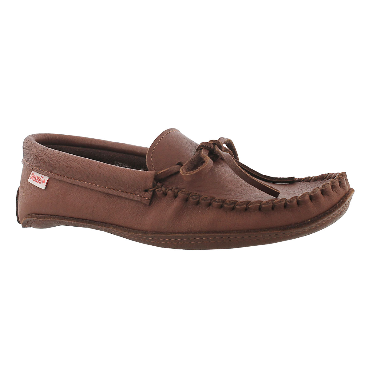 mens unlined moccasin slippers