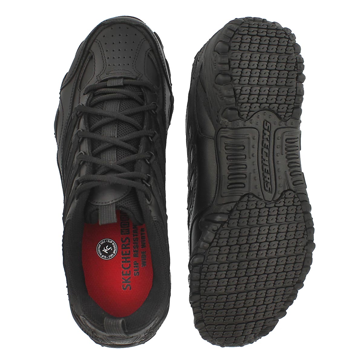 wide slip resistant shoes