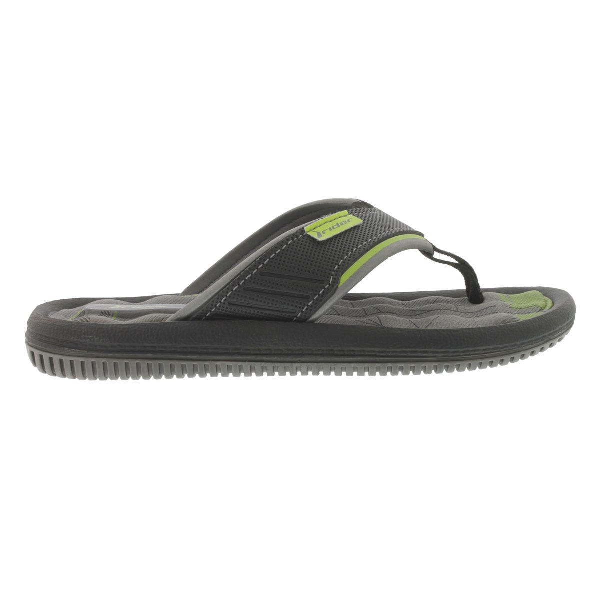 Rider Sandals Boys' DRIFT V black thong sandals 81183-02383