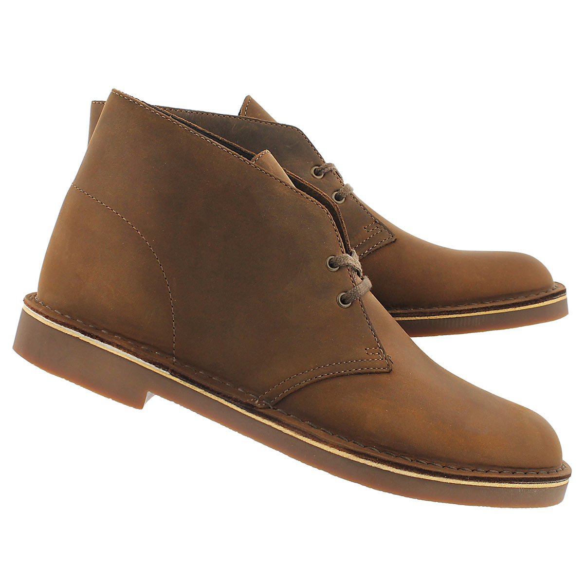 clarks men's bushacre 2 lace up desert chukka boot