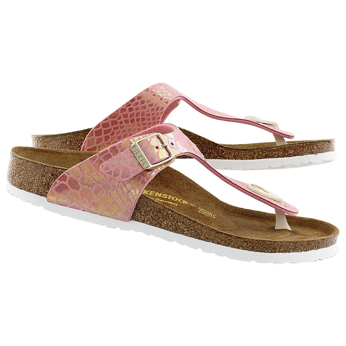 Birkenstock Girls' Gizeh Cork Footbed Thong Sandal - Narrow | eBay
