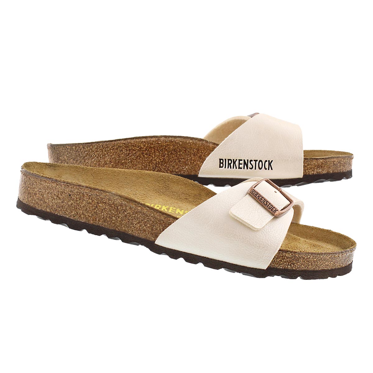 Birkenstock Womens Madrid 1 Strap Cork Footbed Sandal