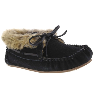 softmoc black moccasins