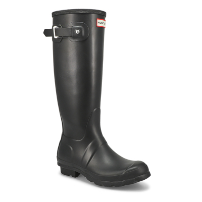 short gray hunter rain boots