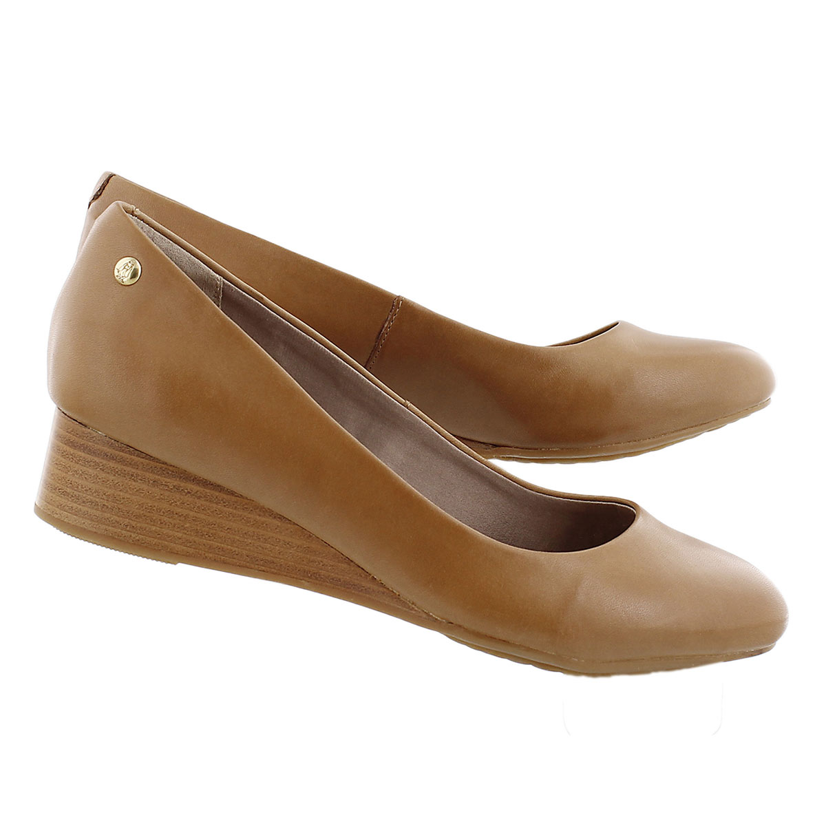 tan wedge dress shoes