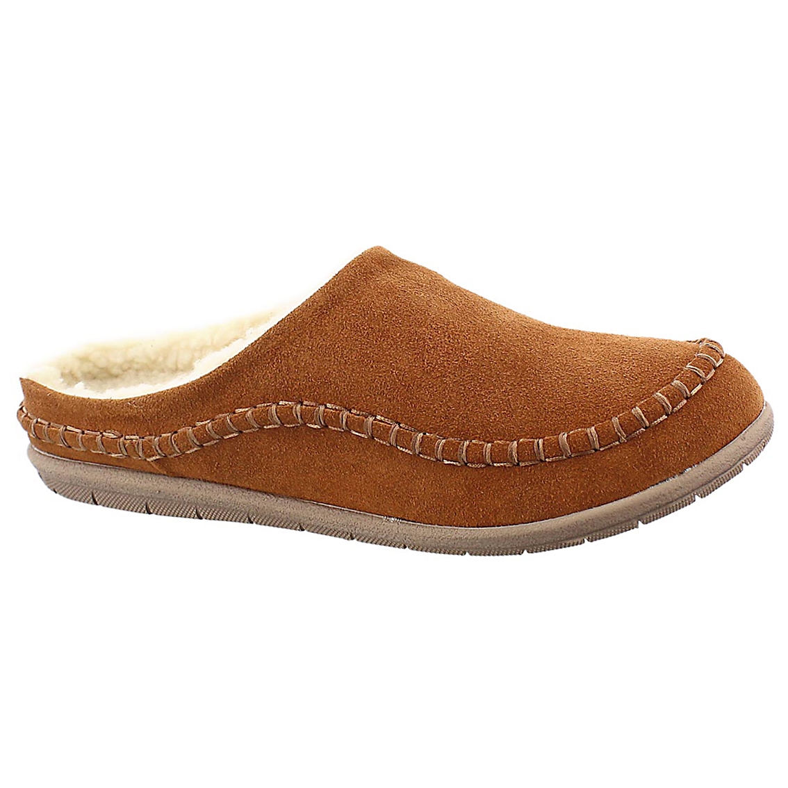 mens leather slippers open back