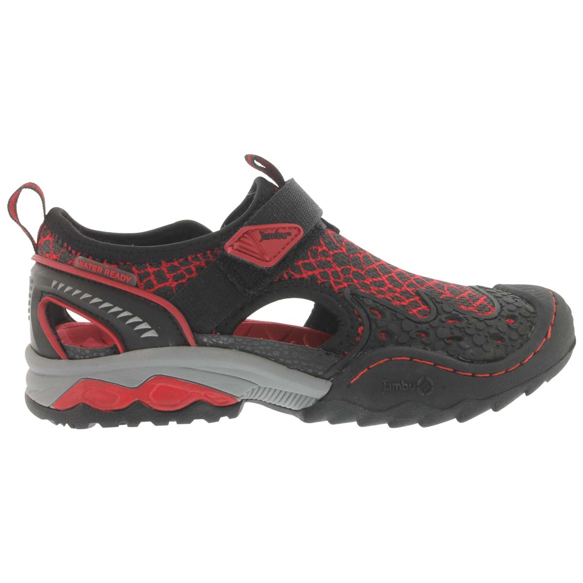 Jambu Boys' MARLIN redblack closed toe sandals MARLIN-RD Jambu Boys' MARLIN redblack closed toe sandals MARLIN-RD