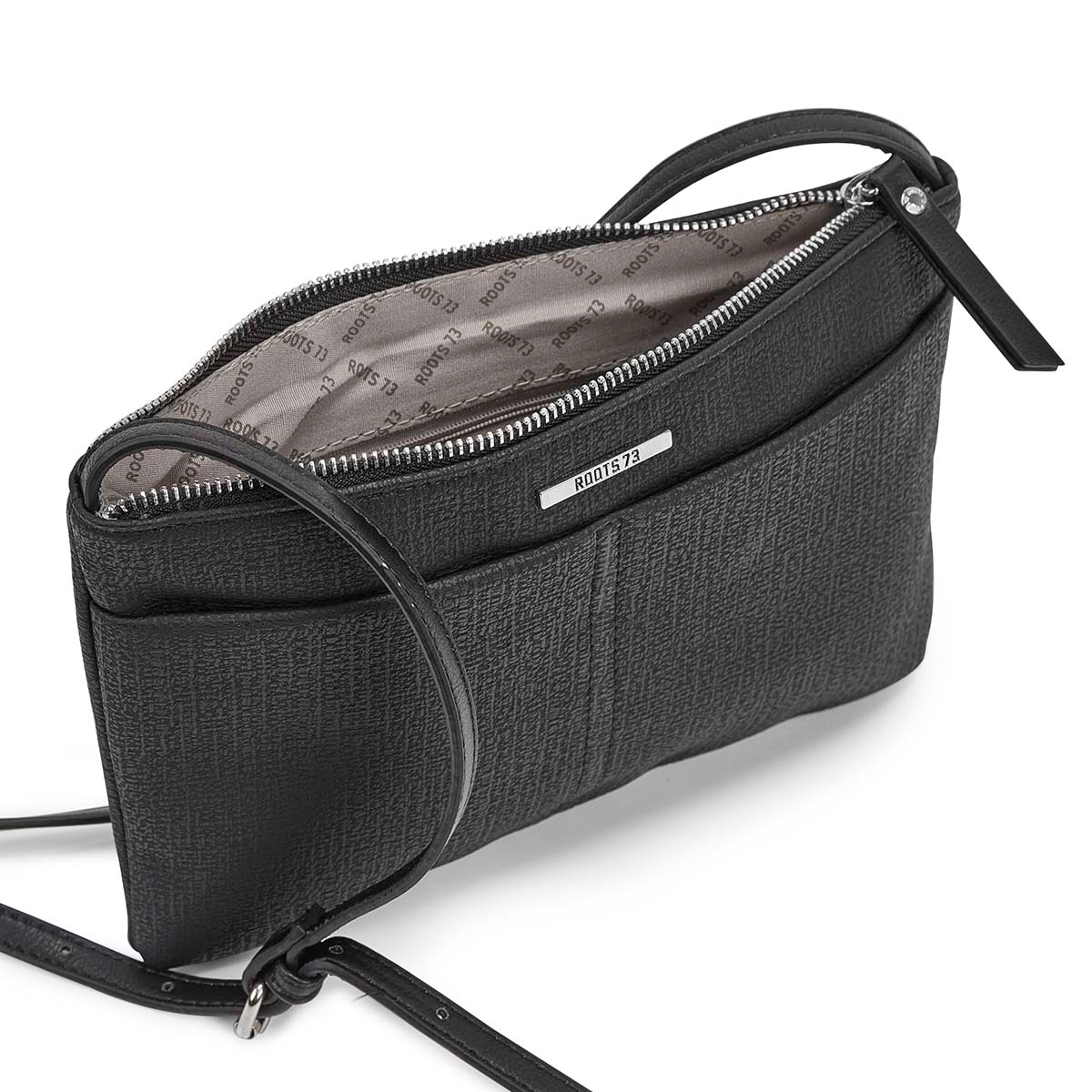 Roots73 Women's East West Top Zip Crossbody Bag eBay