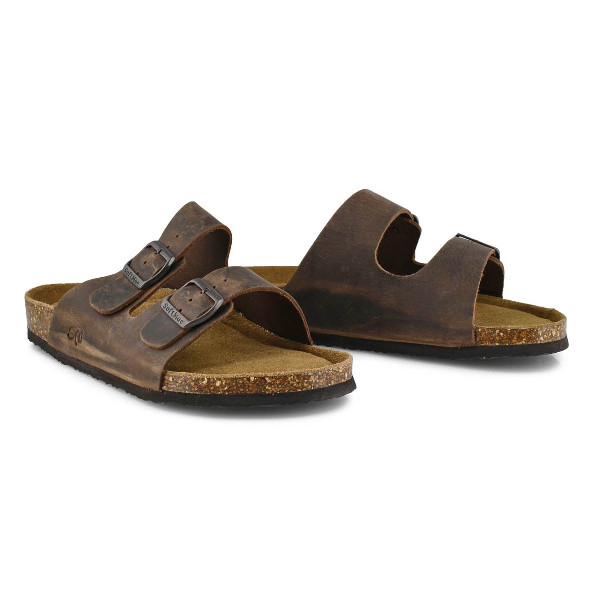 soft moc mens sandals