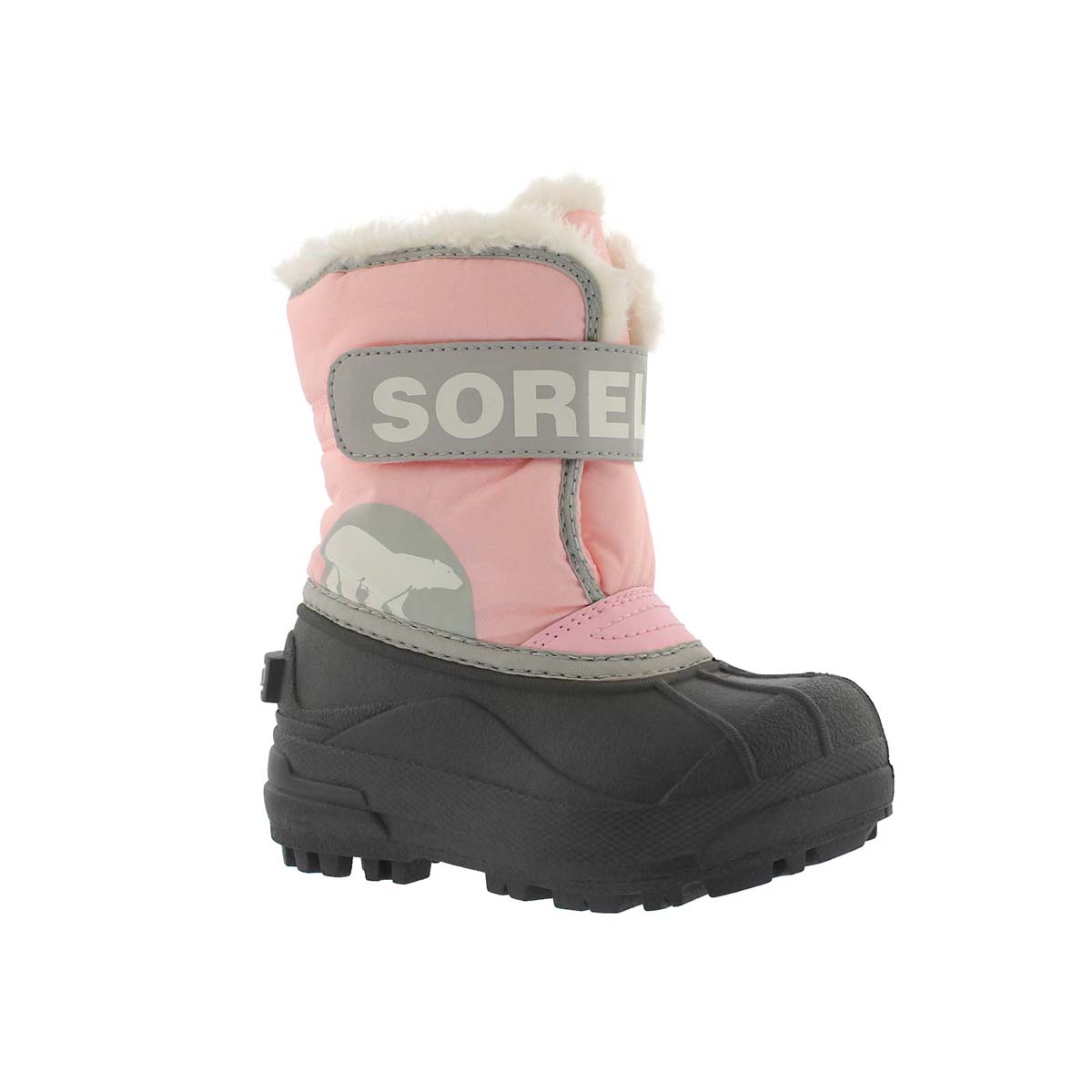snow boots pull on