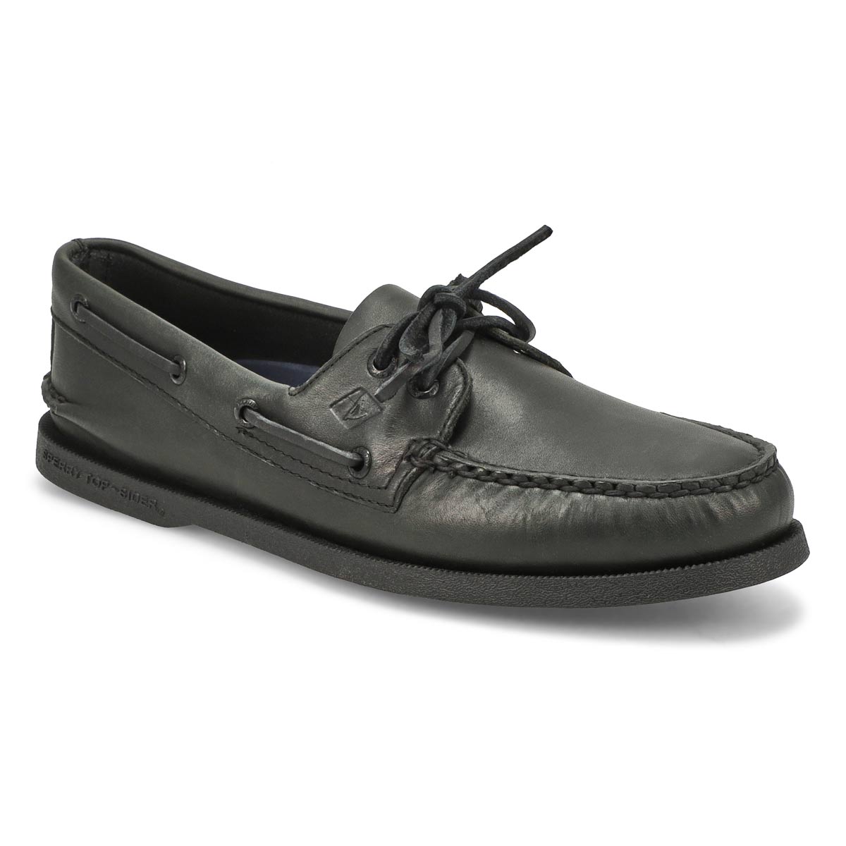 Sperry Men&#39;s AUTHENTIC ORIGINAL 2-Eye black boat shoes