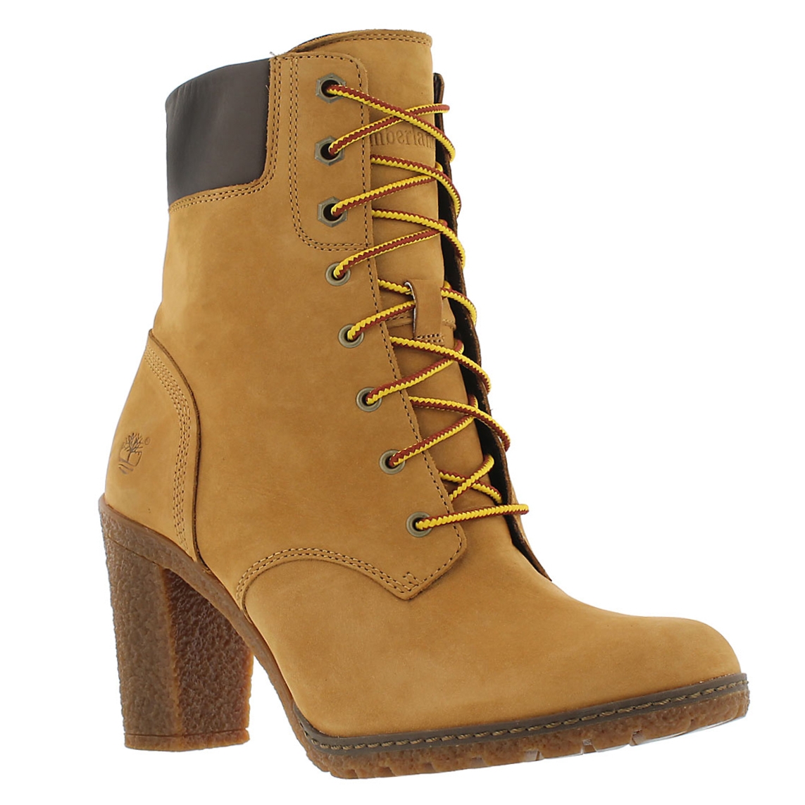 high heeled timberland boots for women