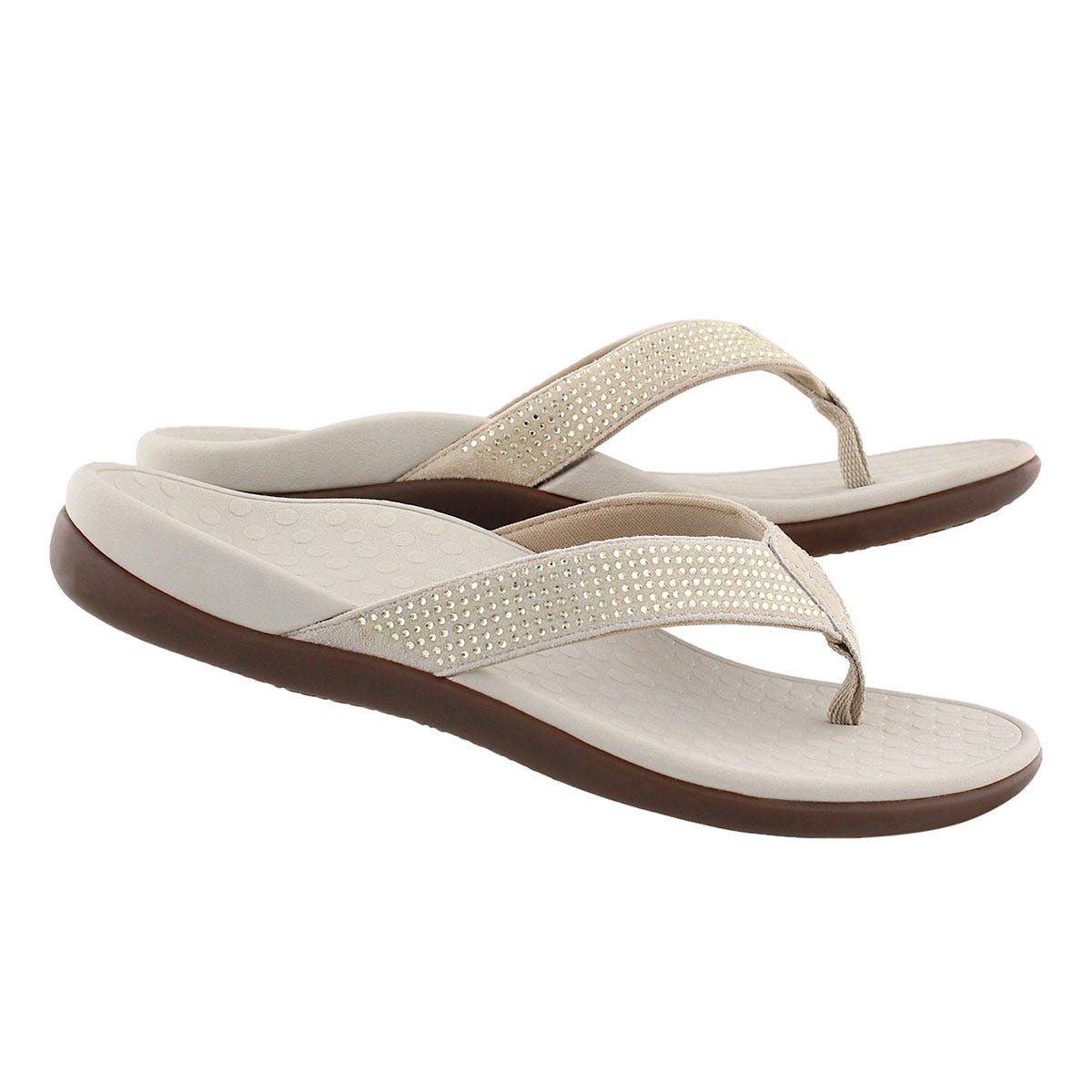 Vionic Women's Tide Rhinestones Arch Support Thong Sandal | eBay