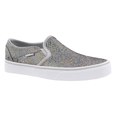 vans asher party glitter