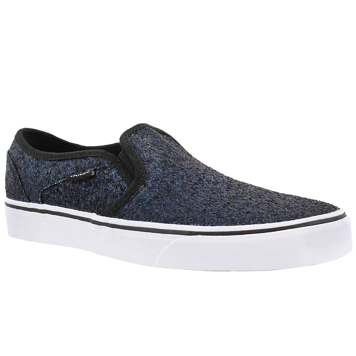 vans asher women's perforated slip on shoes