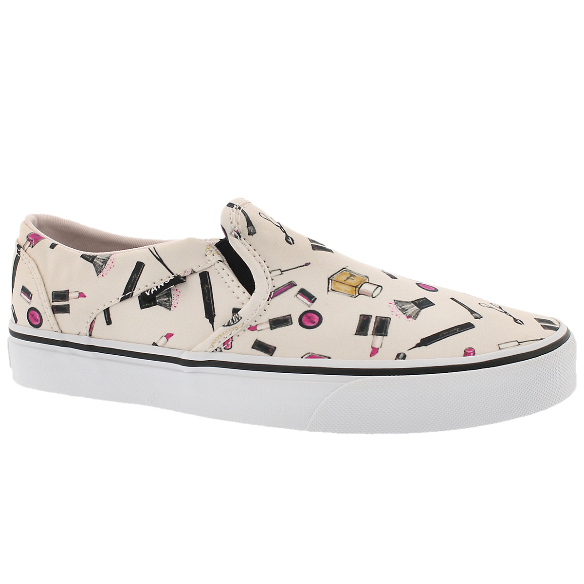 vans asher women's perforated slip on shoes