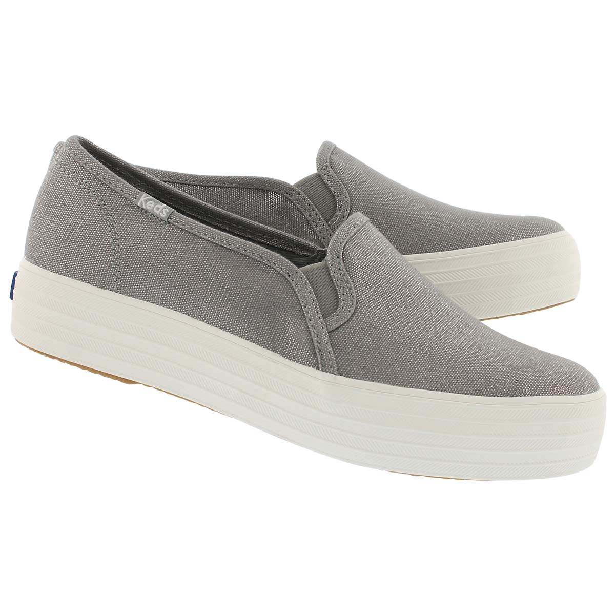 keds triple decker leather slip on