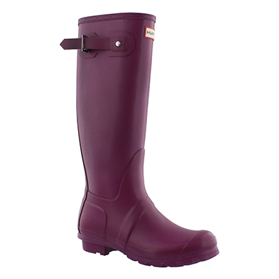hunter gray rain boots