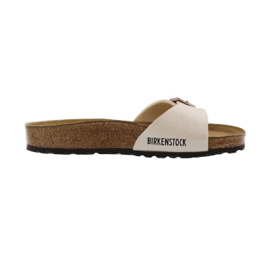 birkenstock single strap white