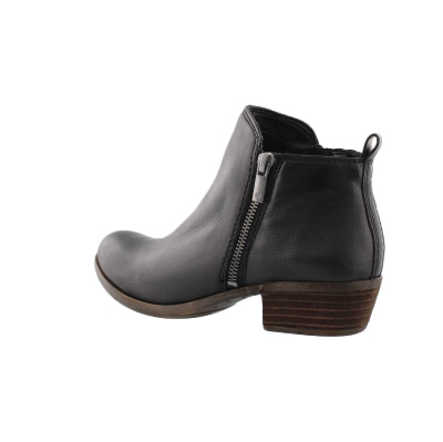 lucky brand black basel booties