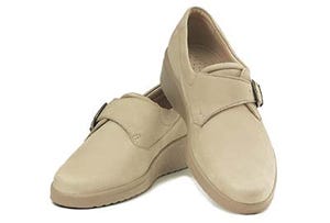Ecco women's New Choice Monk sand nubuck shoe