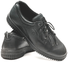 Ecco women's Soft V black leather walking shoe