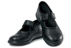 Ecco women's Soft Cool Baby Jane black leather shoe