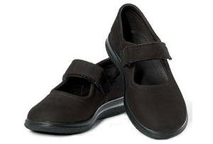 Ecco women's Soft Cool Baby Jane brown nubuck shoe