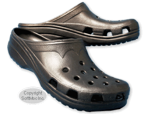 Aqua Clogs unisex black clog