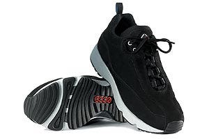 Ecco Receptor women's Light black walking shoe