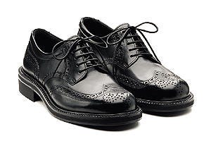 Ecco men's City Walker Wing Tip black leather dress shoe