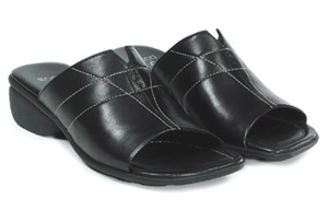 Ecco women's Twist Satsuma  black dress slide