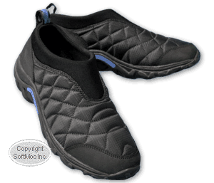 Merrell men's Alpine black nylon moc