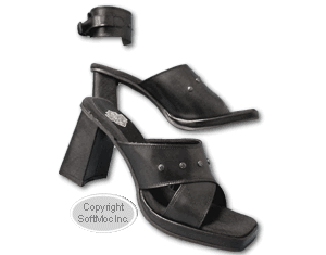 Harley Davidson women's Starlet black dress sandal