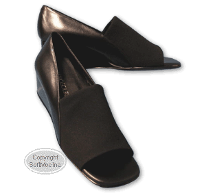 Aerosoles women's Apple Pie black open toe dress shoe