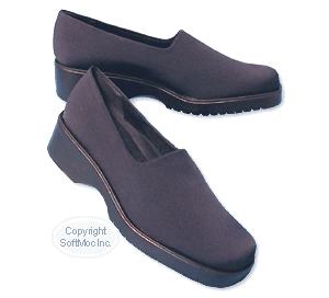 Easy Spirit women's Arcadia navy stretch fabric shoe