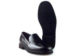 Rockport men's Delaney black leather slip on dress loafer