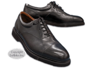 Rockport men's Triangle Park black dress shoe.